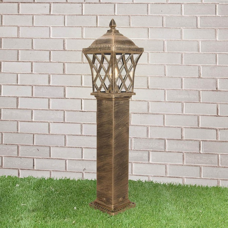 Светильник парковый Cassiopeya d черное золото