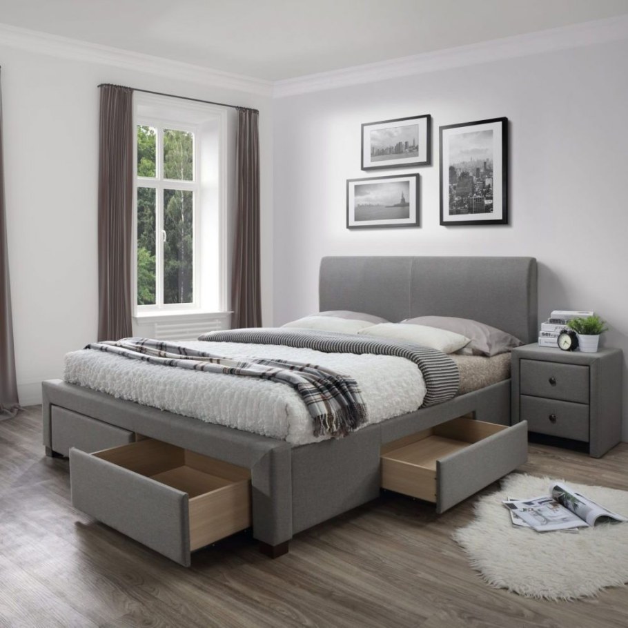 Modena-160, кровать, Halmar,