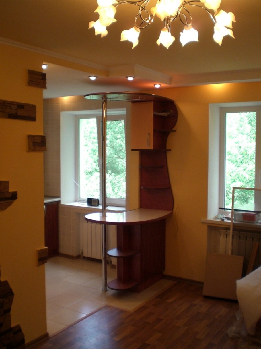 Совмещение кухни и гостиной в хрущевке