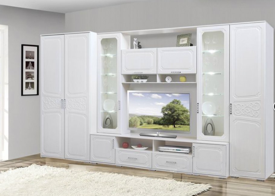 Стенка нежность мебельная фабрика СОЮЗМЕБЕЛЬ