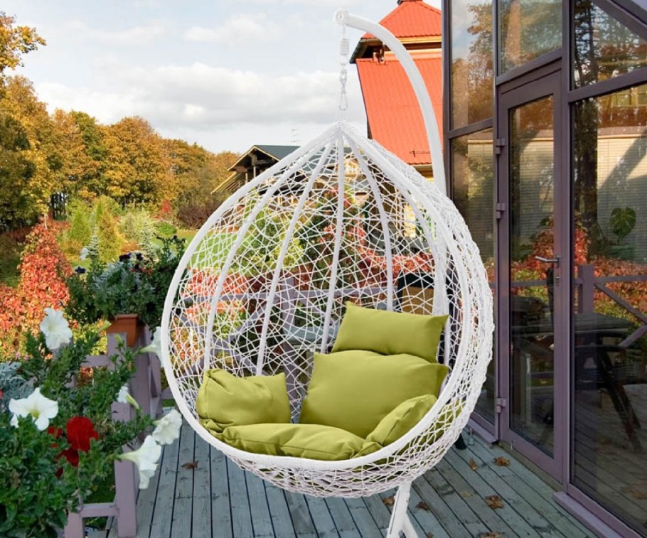 Подвесное кресло качели плетёное Фреско макси 110 х 117