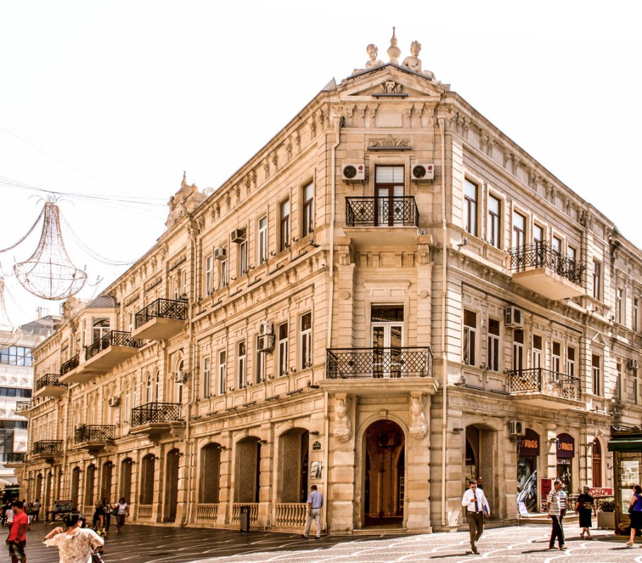 The building of the Cabinet of Ministers Baku 1860