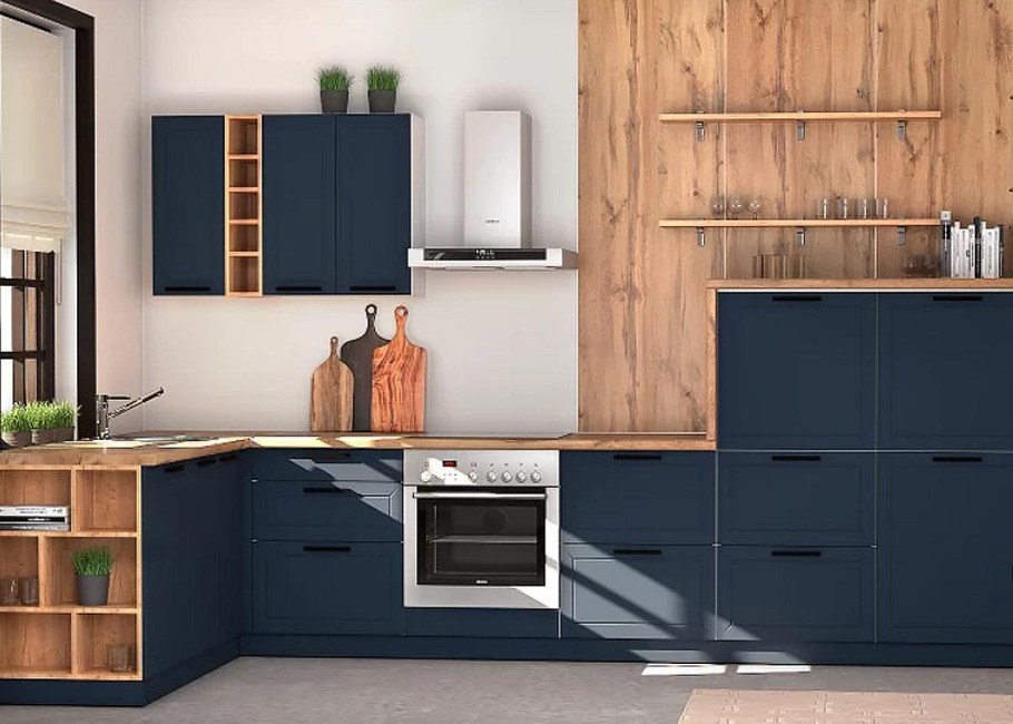 Модульная кухня Монс индиго