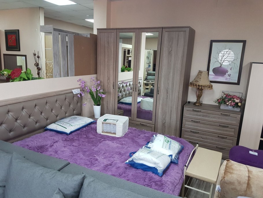 Спальня Рандеву Евромебель дуб оксид