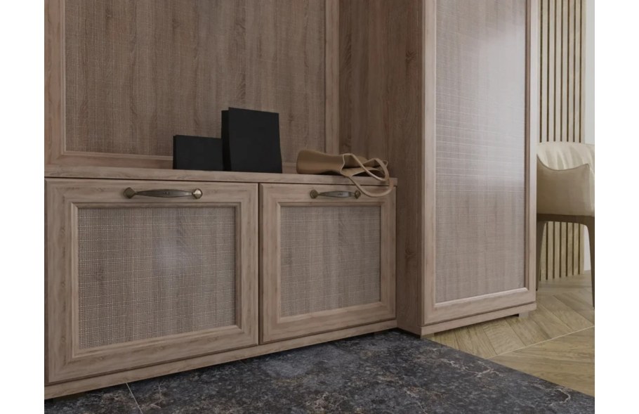 Гостиная Рандеву дуб Приморский Евромебель