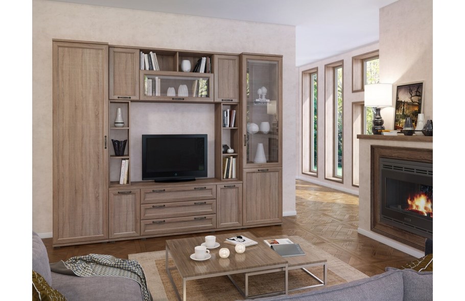 Гостиная Рандеву дуб Приморский