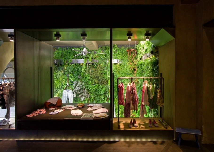 Витрина в эко стиле