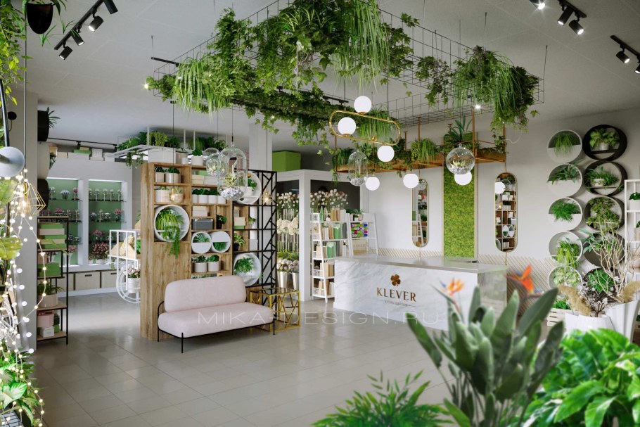 Интерьер магазина подарков