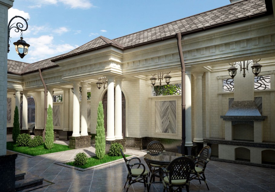 Фасад Узбекистон уйлар