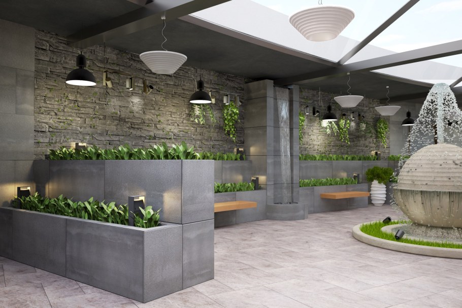 Зимний сад интерьер