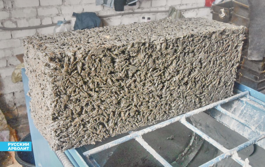 Арболитовый блок 40*20*20