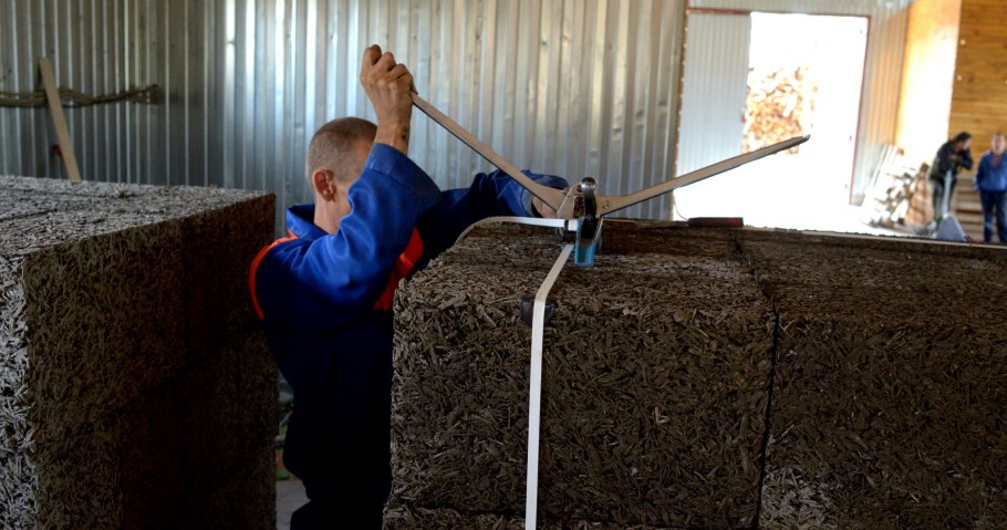 Распиловка арболита