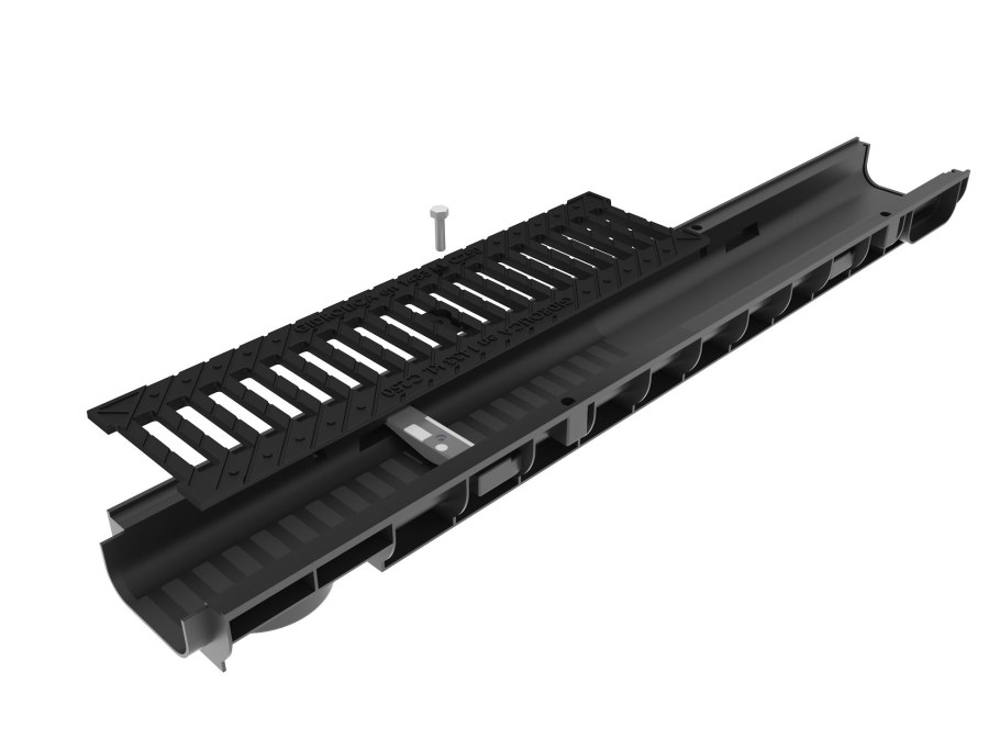 Решетка водоприемная Гидролика стандарт РВ10.13.6.50 щелевая чугунная