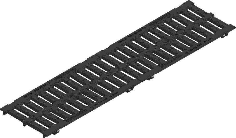 Решетка чугунная щелевая dn200 е600