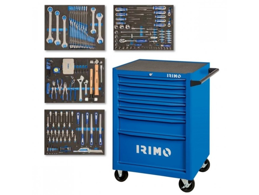 Тележка инструментальная для автосервиса Hans (7 ящ.), 9917hq