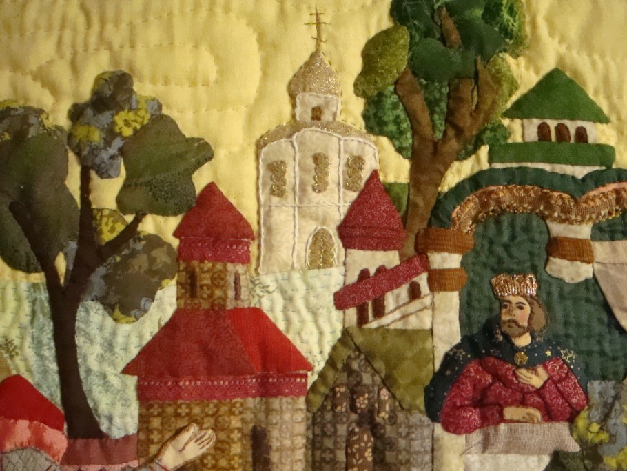 Лоскутные картины и панно