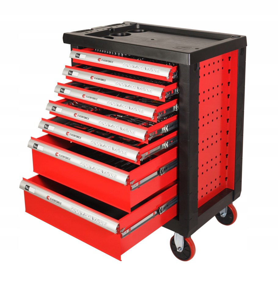 Инструментальная тележка, 6 ящиков 745х465х825 inforce 06-01-15