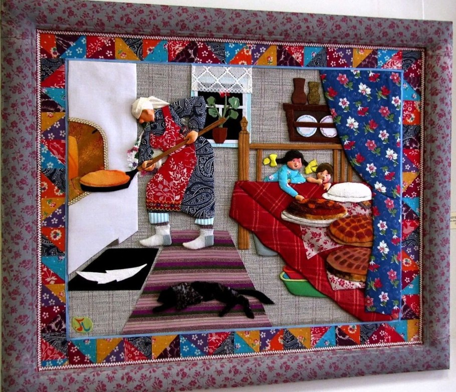 Лоскутное панно