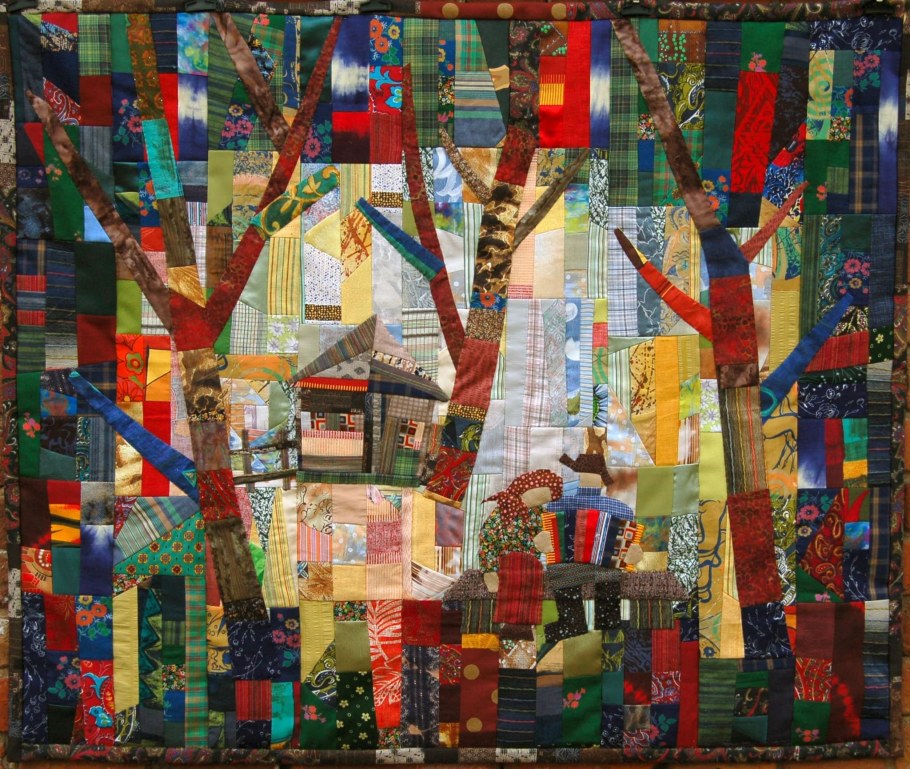 Лоскутное шитьё арт квилт