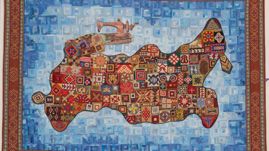 Россия в технике лоскутного шитья