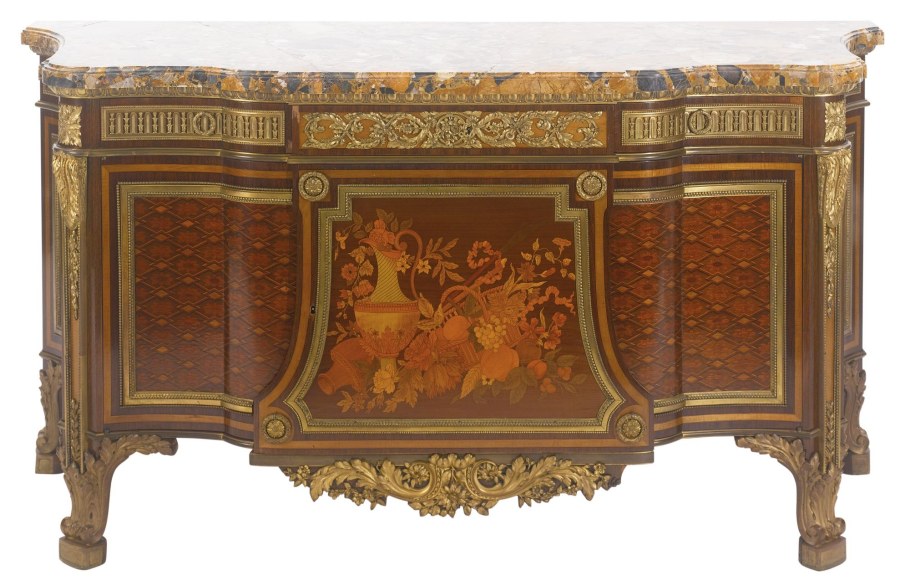 Parquetry Commode model