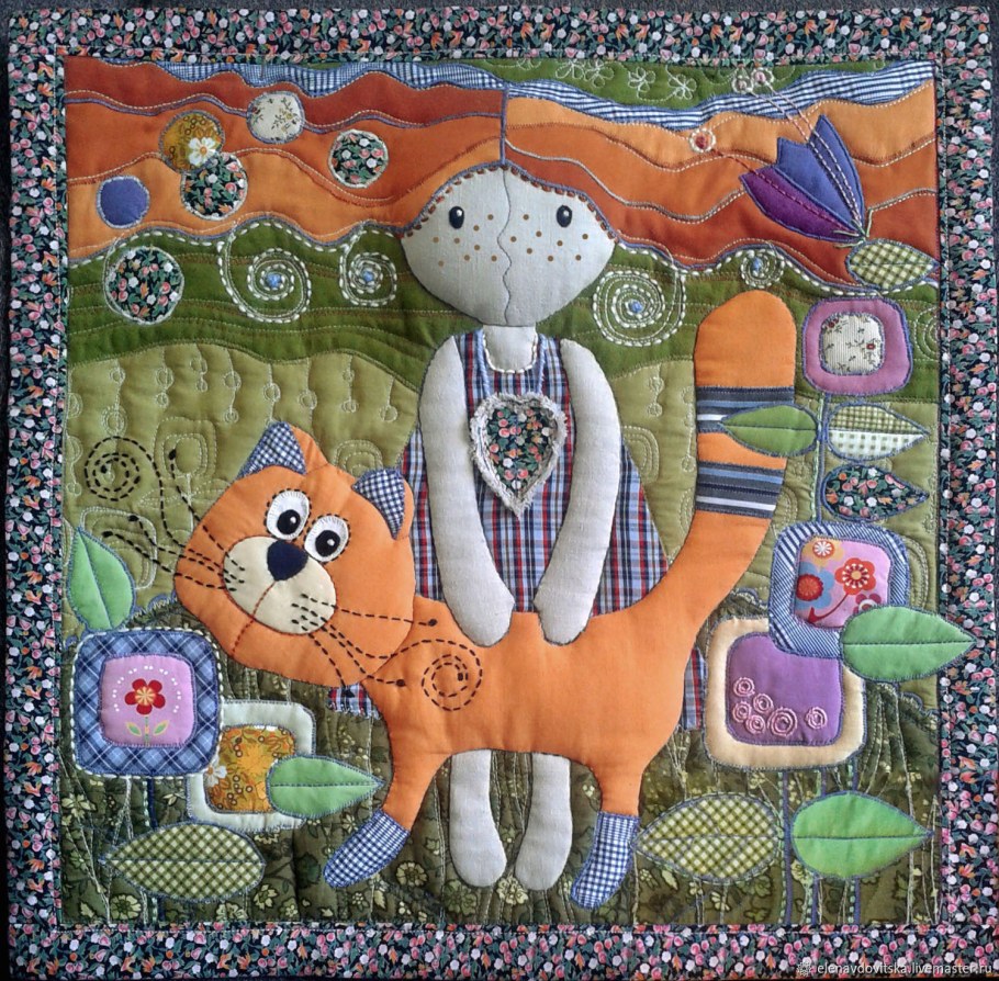 Лоскутное панно