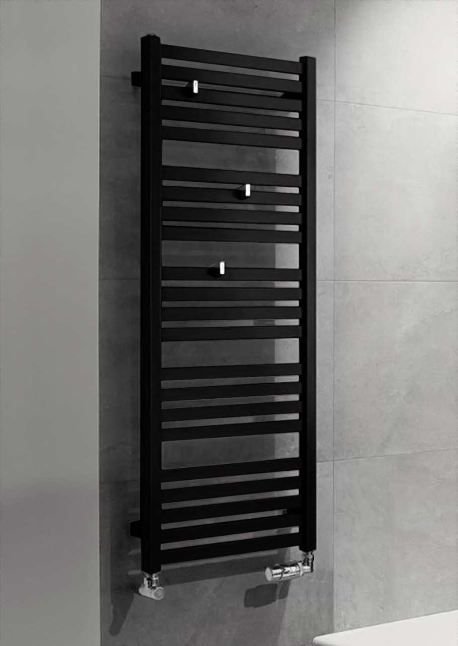 Полотенцесушитель terma Marlin 600x430 черный матовый
