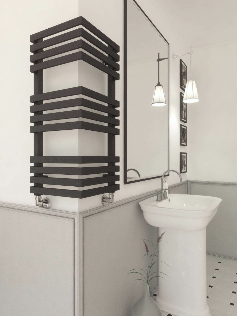 Электрический полотенцесушитель terma Outcorner 1005x300