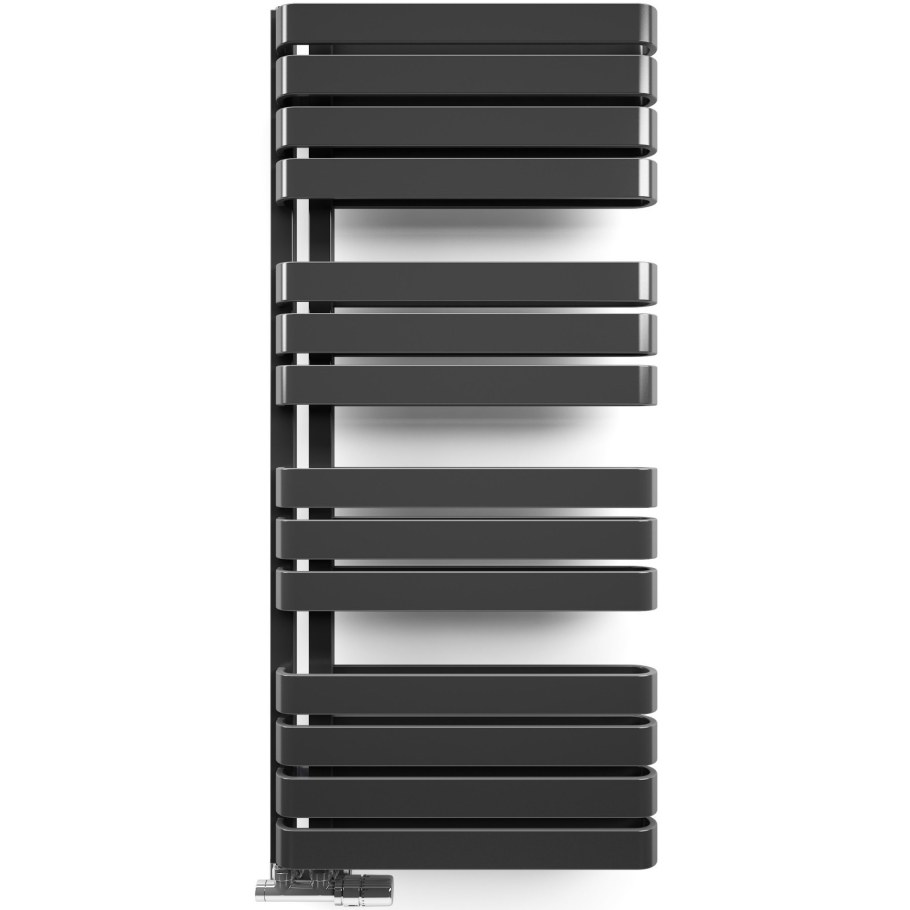 Полотенцесушитель terma Warp s 1110x500 черный матовый