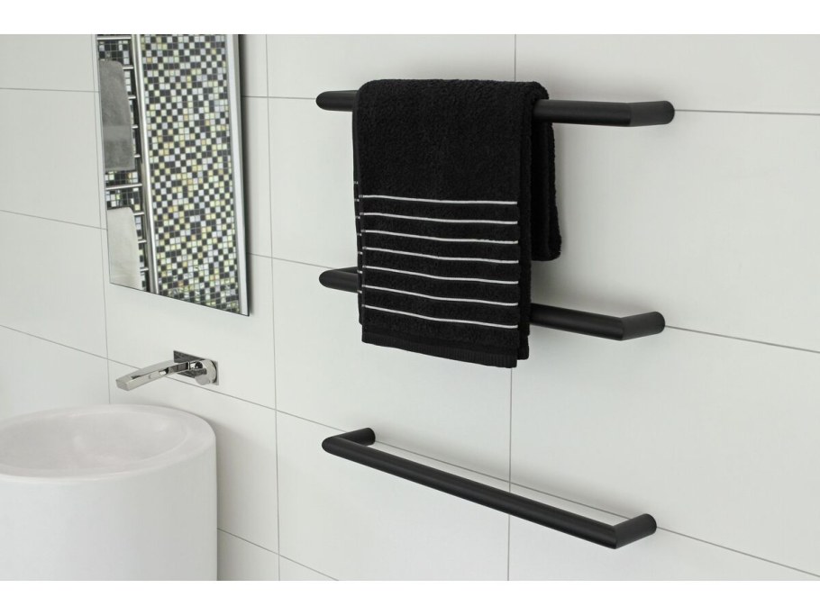 Black Towel Rail полотенцесушитель