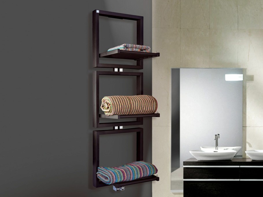 Полотенцесушитель электрический коричневый