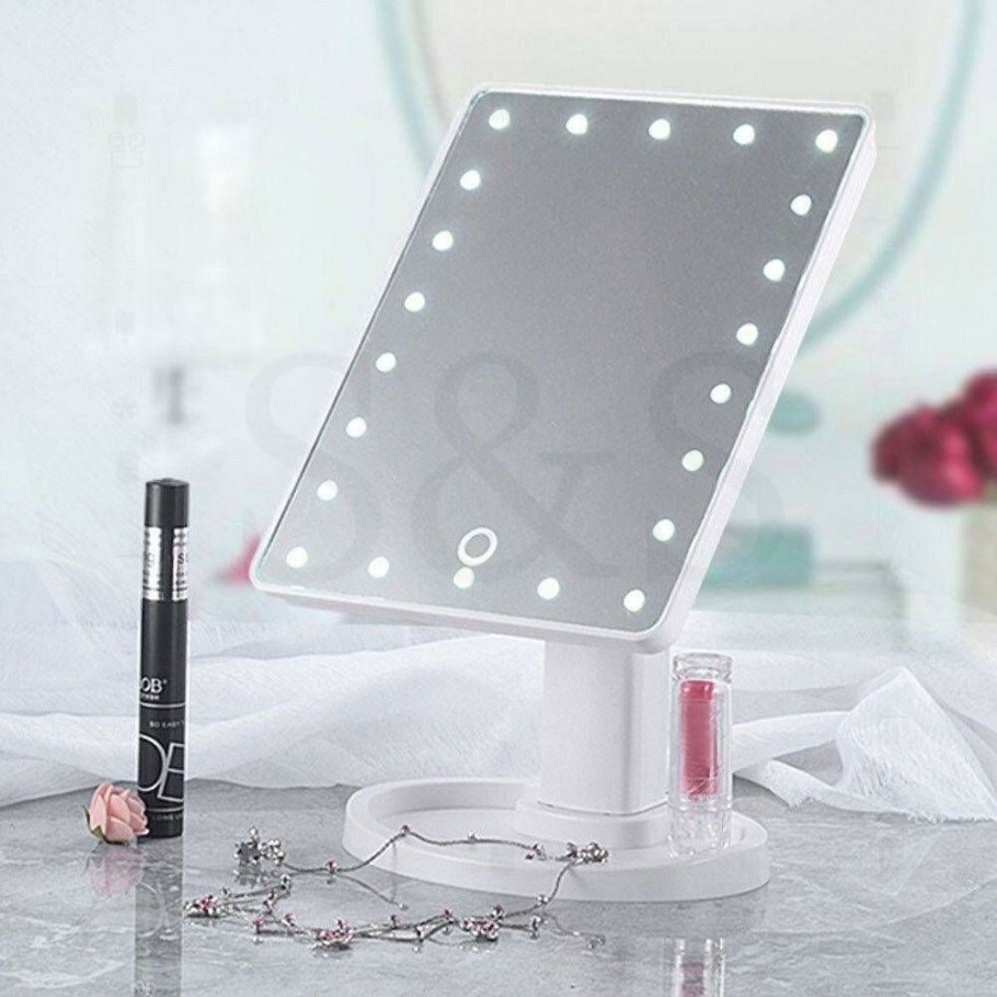 Косметическое зеркало с подсветкой large led Mirror