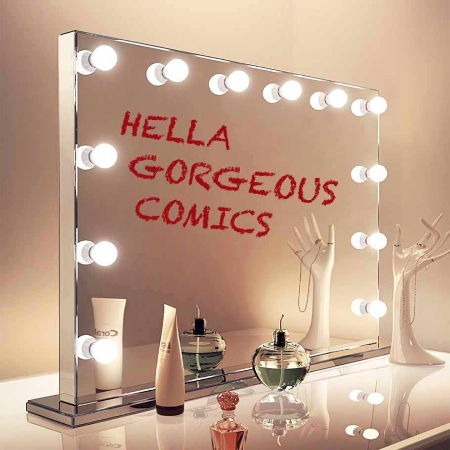 Зеркало "гримерное" 900х700