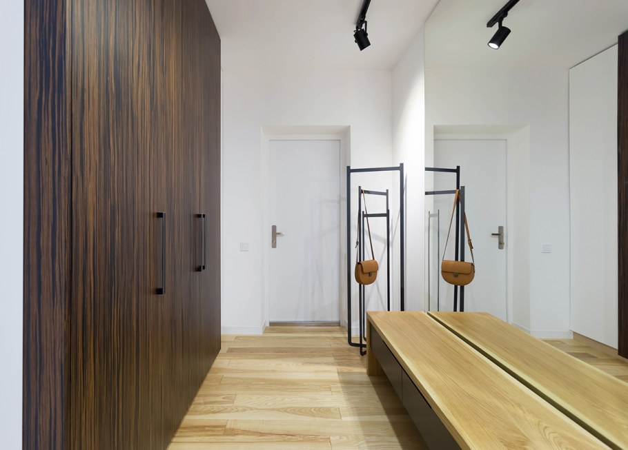 Коридор в стиле дерево