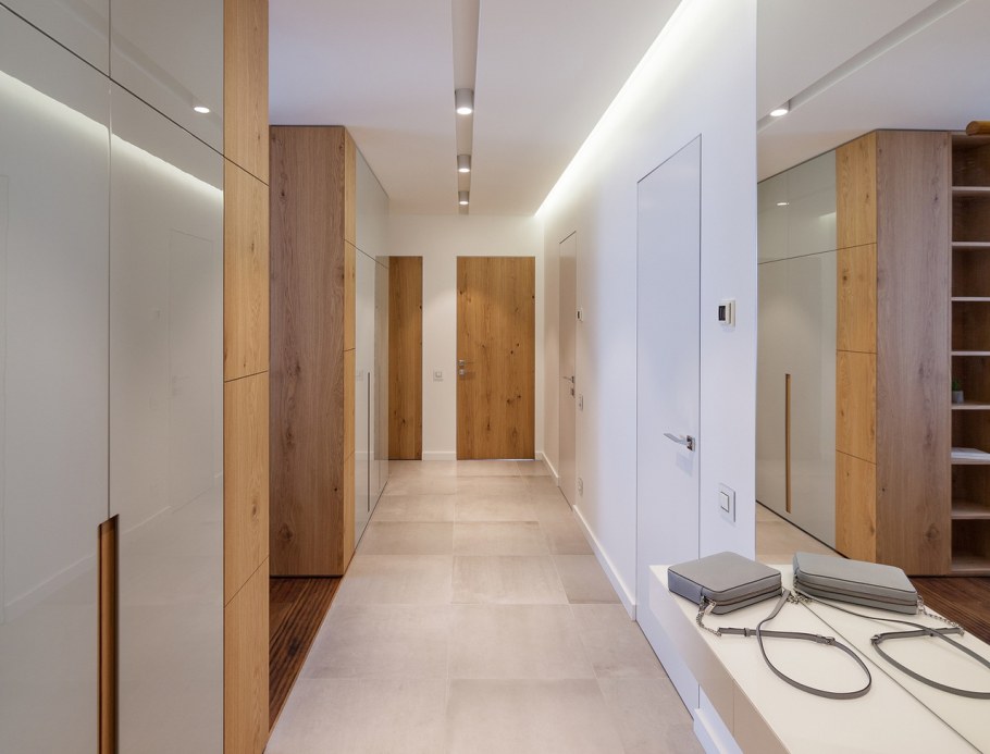 Прихожая в стиле Контемпорари