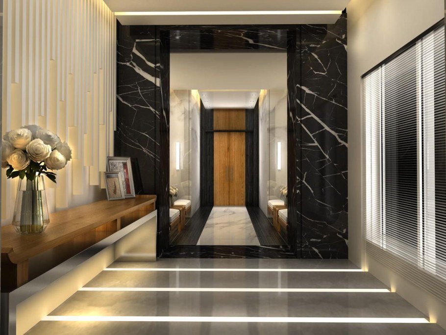 Керамогранит в коридоре