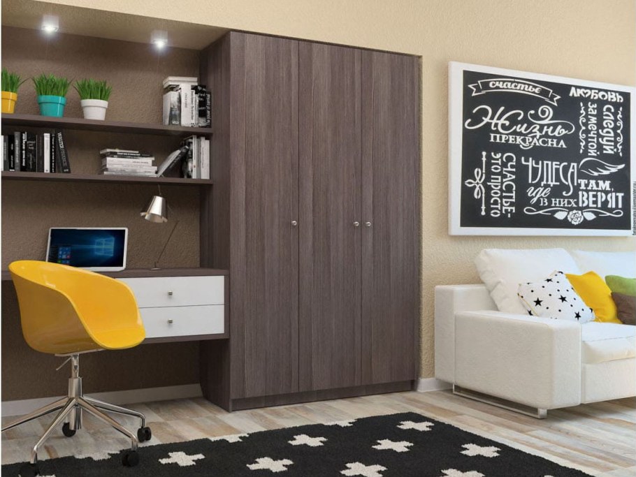 Шкаф Оксана бодега темная