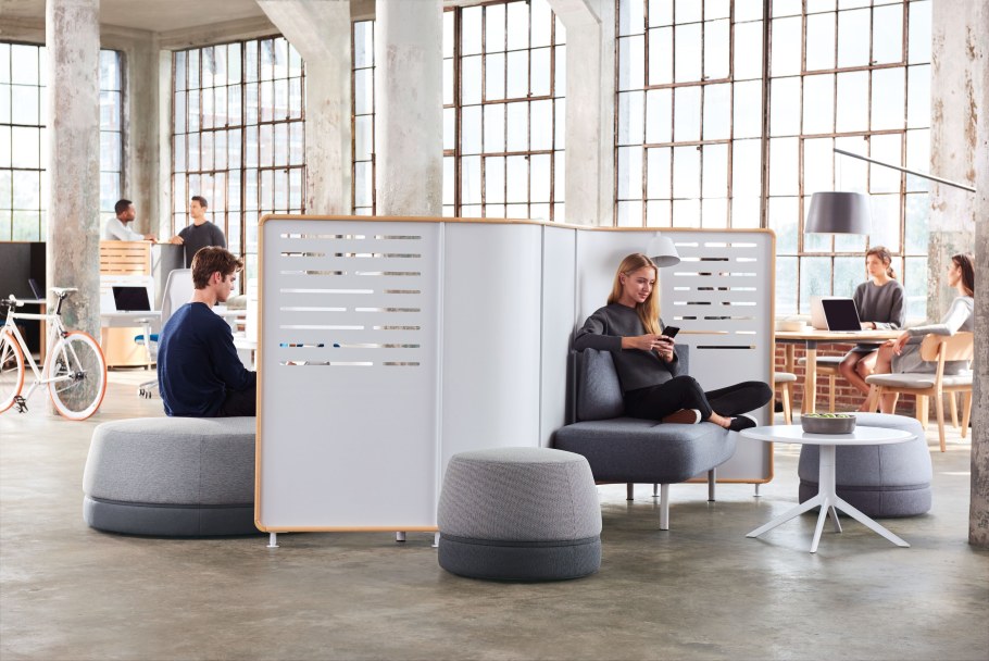 Современный офис гибкое пространство