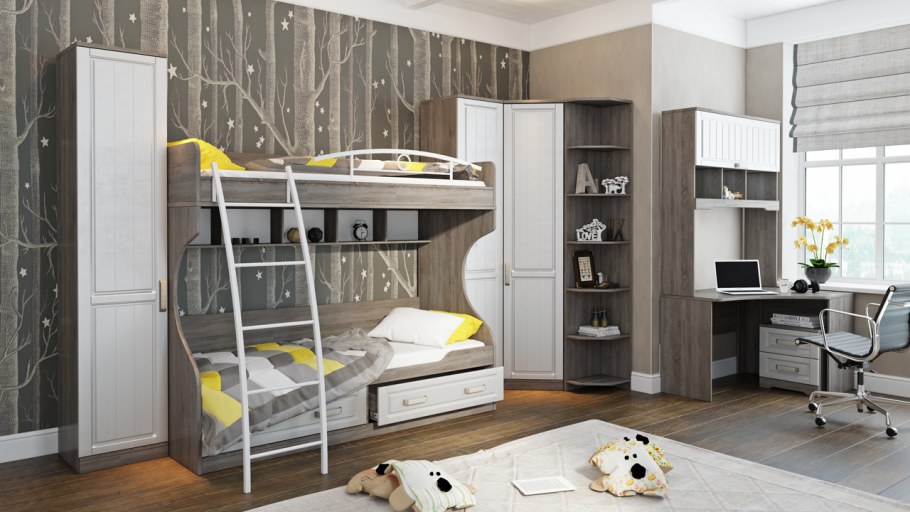 Кровать Прованс ТРИЯ детская