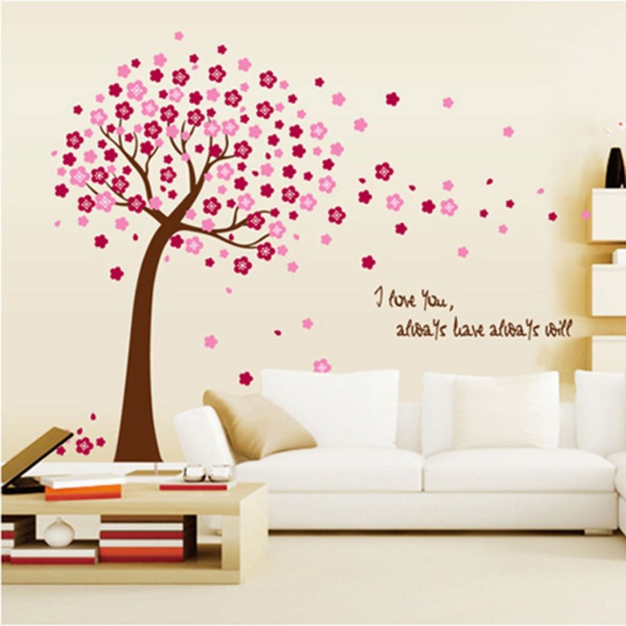 Наклейки на стену больших размеров