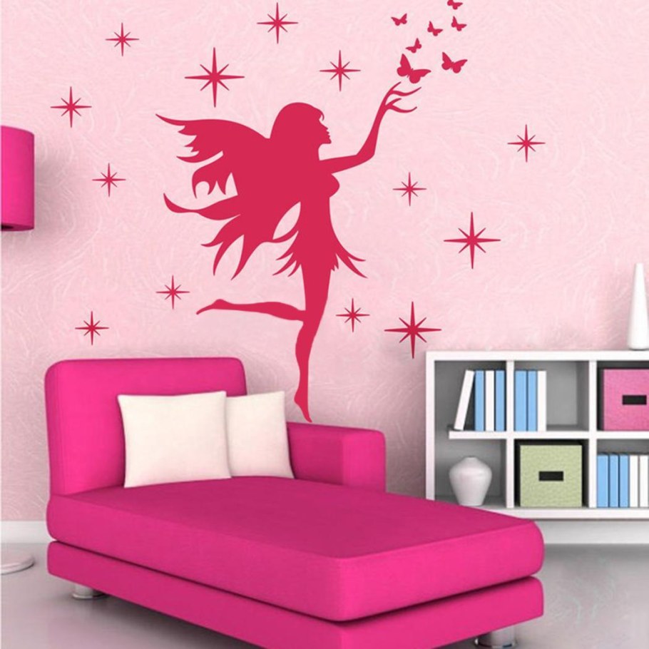 Наклейки в комнату девочки