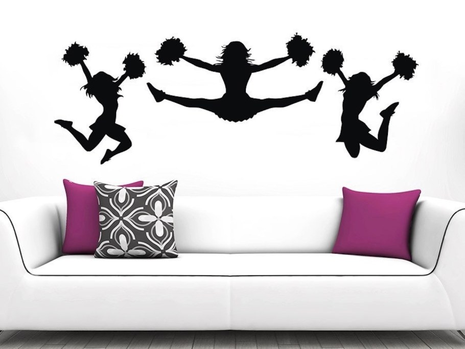 Наклейка Черлидинг на стену