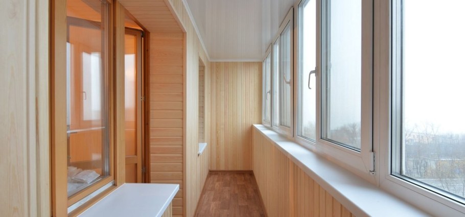 Отделка лоджии под ключ