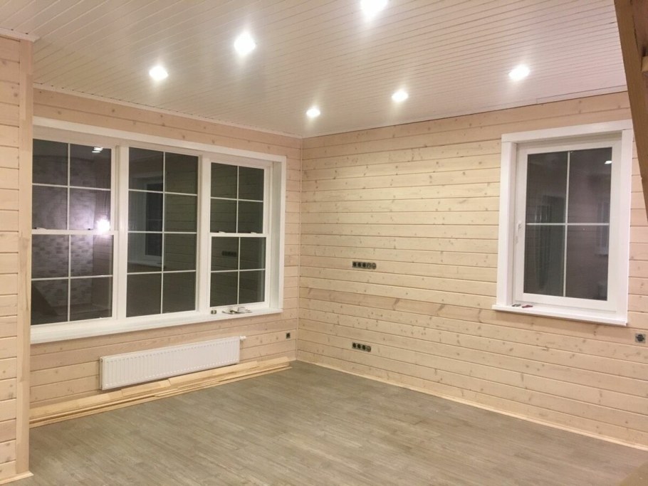 Имитация бруса для внутренней отделки