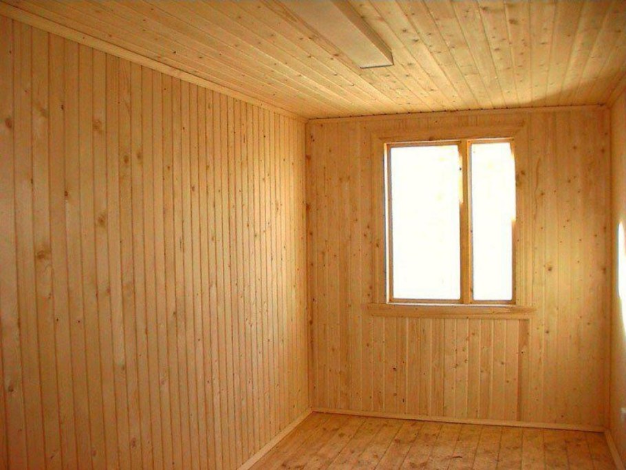 Обшивка вагонкой