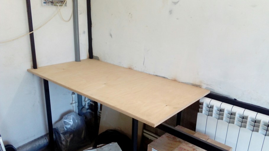 Столешница из фанеры для верстака