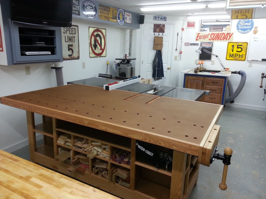 Обустройство столярной мастерской