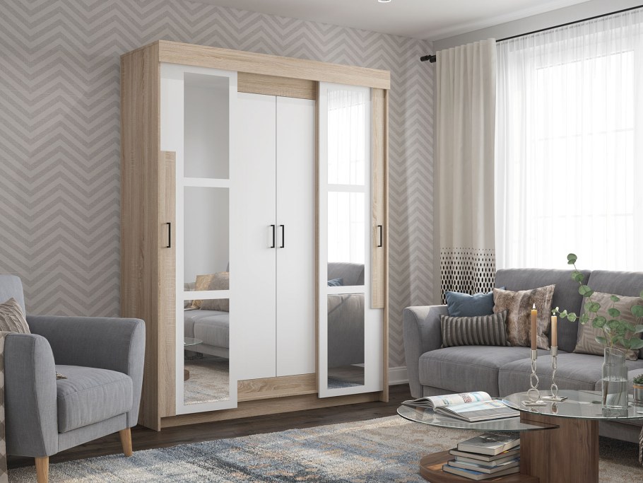 Шкаф-купе Victor купе, 160х52.6х210 см, Горизонт