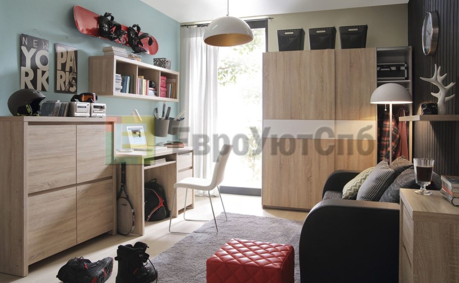 Мебель Каспиан дуб сонома