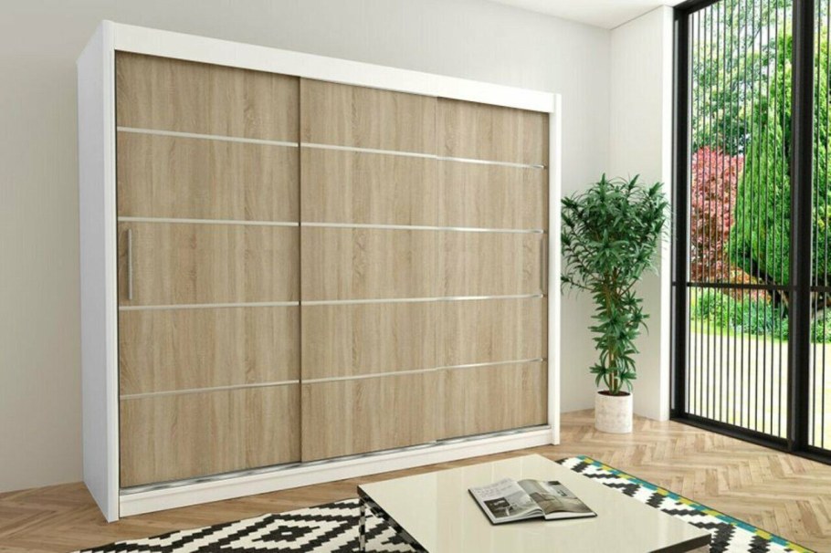 Шкаф-купе Альба Sonoma